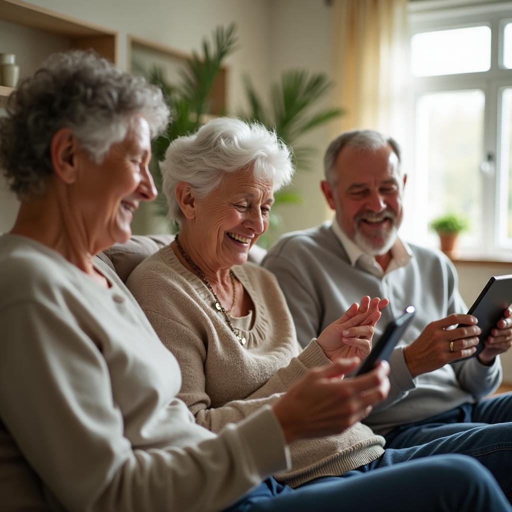 Connected, happy residents
